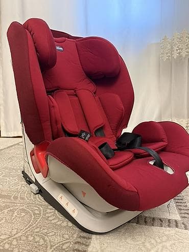 Автокресла: Chicco avtomobil uşaq oturacağı – qırmızı rəng İdeal veziyyetdedir az — 2