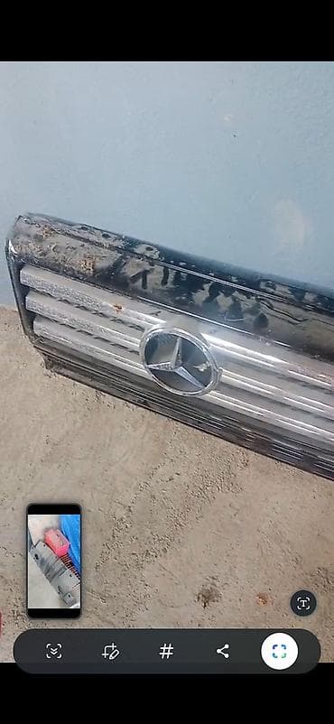 tap az maped: Mercedes-Benz üçün ön radiator barmaqlığı və qabaq qoruyucu dəmir — 2