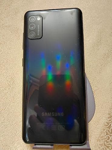Samsung Galaxy A41, 64 ГБ, цвет - Черный, Отпечаток пальца — 3
