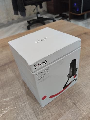 FIFINE K678 USB Studiya Mikrofonu Mikrofon çox az müddət istifadə — 3
