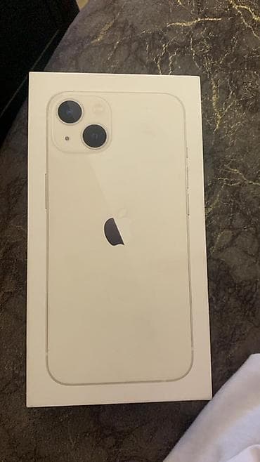 ekran: IPhone 13, 128 GB, Ağ, Zəmanət — 5