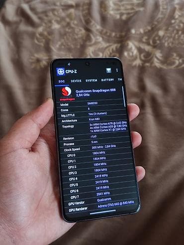 telefon plata satisi: Samsung Galaxy S21 FE, 128 GB, rəng - Qara, Zəmanət, Barmaq izi, Simsiz şarj — 5