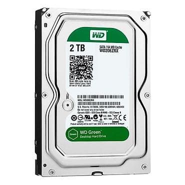 komputer klaviaturasi: Daxili Sərt disk (HDD) Western Digital (WD), 2 TB, 3.5", İşlənmiş — 1