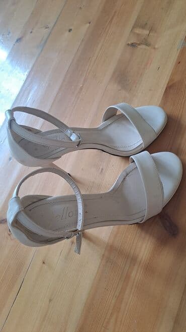 l carnitine istifade qaydasi: Tuflilər, Ölçü: 37, rəng - Bej, İşlənmiş — 1