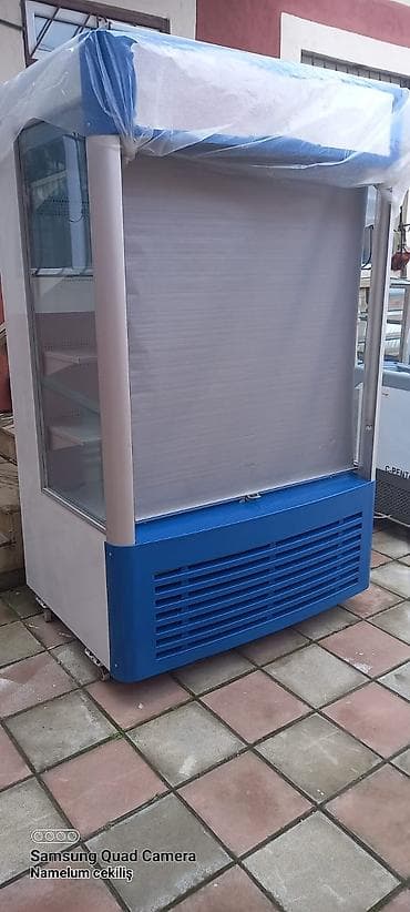 dukan vitrini: Açıq vitrin tipli soyuducu (multideck) - Ön tərəfi açıq, yuxarıdan — 1