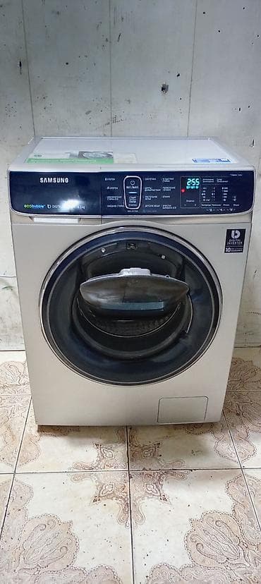 a 6: Paltaryuyan maşın Samsung, 7 kq, İşlənmiş, Avtomat, Qurutma var, Ödənişli çatdırılma — 2
