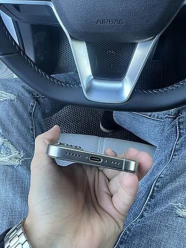 iphone 6 es plus: IPhone 16 Pro, 256 GB, Natural Titanium, Zəmanət, Simsiz şarj, Face ID — 6