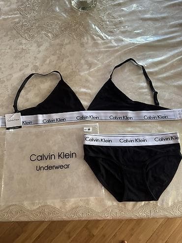 stringer alt geyimi: Calvin Klein qadın iç geyimi dəsti - Brend: Calvin Klein - Model — 2