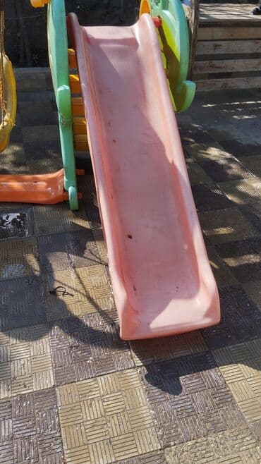 uwaq yelencekleri: Uşaq oyun komplekti – yelləncək və slayddan ibarət - 2-si 1-də — 7