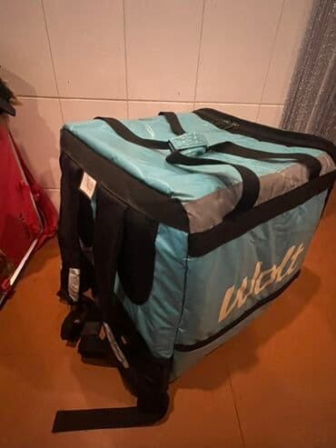 yango çantası: Wolt çatdırılma çantası – peşəkar termo kürək çantası Salam. Çanta — 3