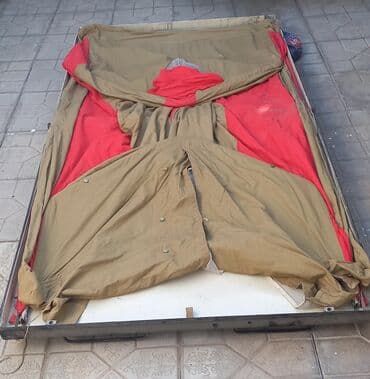 lada niva cadır: Yuxarı açılan avtomobil dam çadırı - Metal konstruksiyalı, qara — 4