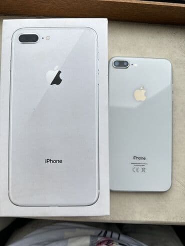 iphone 8 plus qiyməti: IPhone 8 Plus, Gümüşü, Simsiz şarj — 1