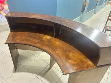 Stullar: Bar masası, Açılmayan, Taxta, Künc masa — 3