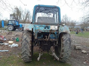 avtomobil ucun qizdirici: Mavi rəngli təkərli kənd təsərrüfatı traktoru. Texniki xüsusiyyət və — 5