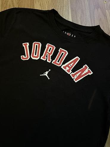 Futbolkalar: Futbolka, Jordan, M, rəng - Qara — 2