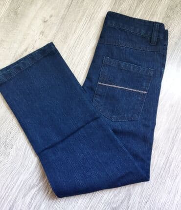 mektebli salvari: Cins şalvar, Oğlan üçün, 8 - 9 yaş — 2