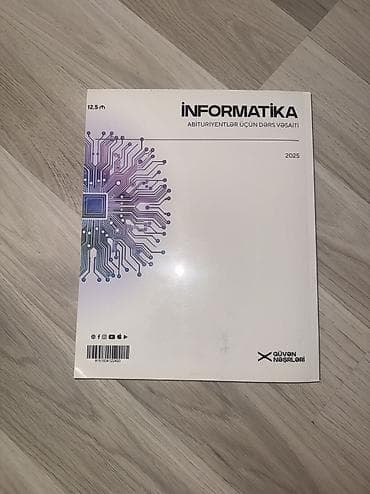 Yep yenidir, yazısı filan yoxdur. Məhsul: “İnformatika – — 2