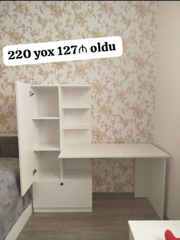 nerw stol: Kompüter masası, Yeni, Açılmayan, Laminat, Dördbucaq masa — 1