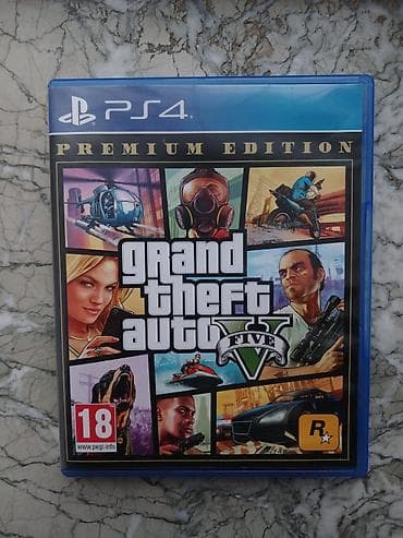gta 5 ps4 disk: Məhsul: Grand Theft Auto V – Premium Edition (PS4) Təsvir: - — 1