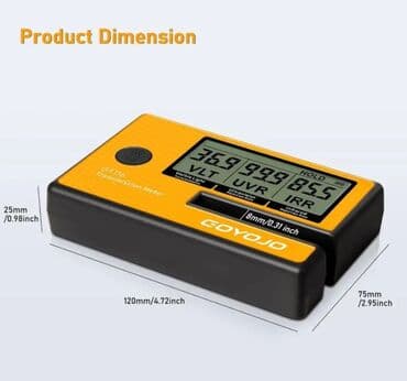 nitrat tester: Şüşə şəffaflıqı testeri. Model: GOYOJO GT-116 Kompleks ölçmə — 4