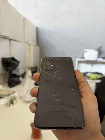 mac pro fiyat: Samsung Galaxy A52, 128 GB, rəng - Qara, Barmaq izi — 6