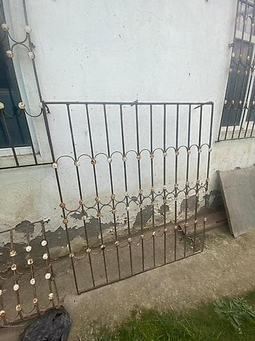 Tavan: Məhsul: Dəmir pəncərə barmaqlıqları (dekorativ və təhlükəsizlik üçün) — 3