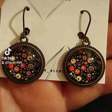 swarovski original: Zərgərlik dəsti və ayrı-ayrı aksessuarlar 1) Qırmızı muncuqlu — 3