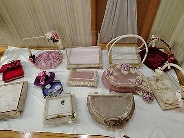 bakı şəki avtobus qiyməti: Xoncalar hamsı birlikdə dəst satılır. İçində üzük qapı, konfet qabı — 2