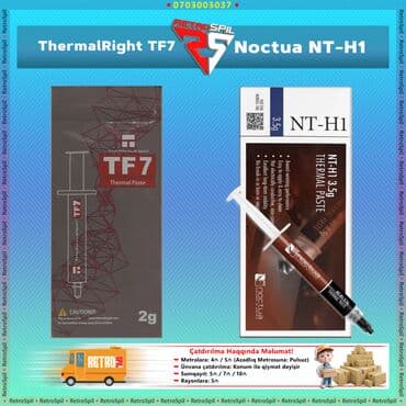 Printerlər: Original Termo Pastalar Arctic, Thermal Grizzly, ThermalRight — 3