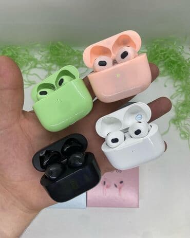 mi true wireless earbuds qiymeti: Yeni Simsiz (Bluetooth) Qulaqcıqlar, Apple — 2