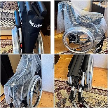 Əlil arabaları: Məhsul: əlil arabası Xüsusiyyətlər: - Arxalığı tam yatırılan/kiplənən — 2