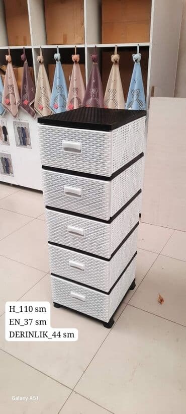 plasmas bak: Plastik skaf kamod 4 mertebe ve 5 mertebe var keyfiyyeti qalin — 8