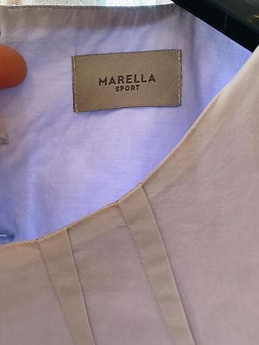 b class makasin: Marella Sport qadın bluzası - Rəng: açıq bənövşəyi/boz tonlarında - — 3