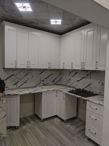 ucuz metbex mebelleri: Sifarişlə mətbəx dəsti, Özü çəkən petlələr, MDF, Kredit var, Pulsuz çatdırılma — 2