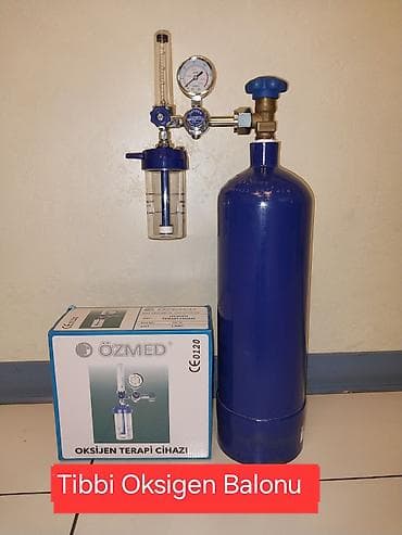 Tibbi Oksigen Balonu icarəsi və satışı Xəstələrin ev şəraitində