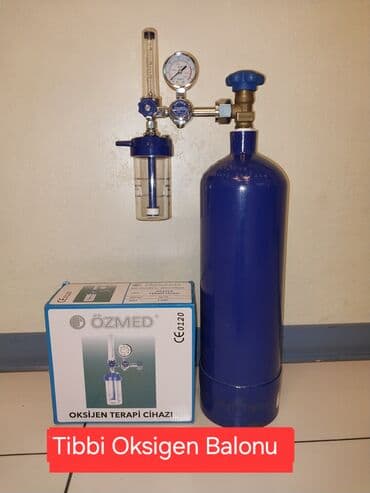 Əlil arabaları: Tibbi Oksigen Balonu – icarə və satış Xəstələrin ev şəraitində — 6