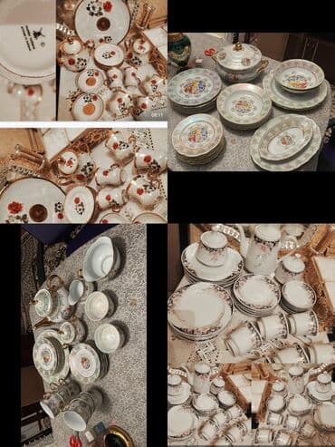 Tava-qazan: Bəzək dəsti – 3 parça dest 140 tek 45 manata - Material: rəngli şüşə — 4