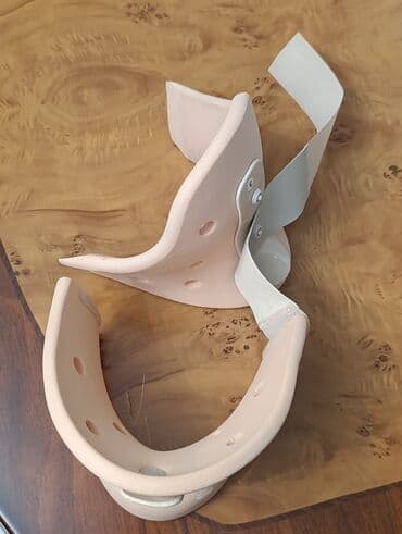 Tibbi avadanlıq: Boyun dayaq bandajı, müxtəlif boyun zədələnmələri və ya əməliyyat — 4