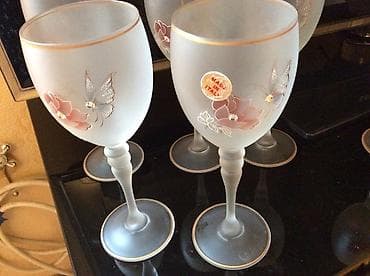 kompot qabı: Qədəhlər, rəng - Ağ — 3