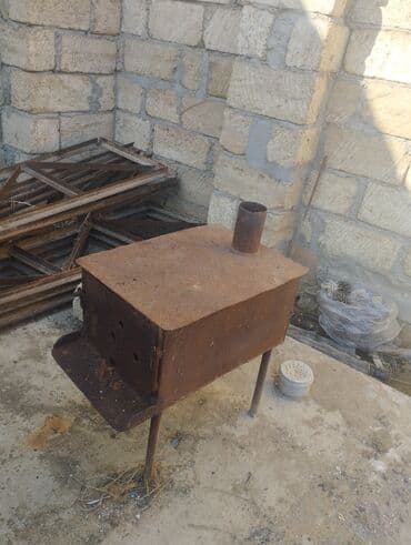 Dəmir Peçi, İşlənmiş, yanacaq - Odun, Ünvandan götürmə