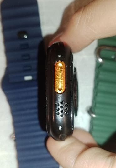 x8 ultra smartwatch qiyməti: Smart saat, Suya davamlı, rəng - Qara — 3