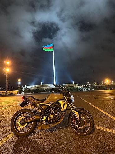 matasklet: Naked/neo-retro üslublu şəhər motosikleti - Rəng: boz (mat effektli — 3