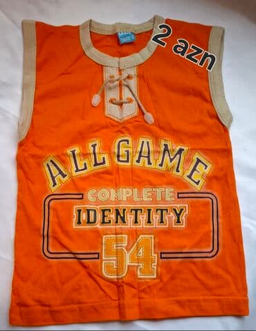 Uşaq geyimləri dəsti və köynək 1) İki hissəli dəst: - Yaş qrupuna — 6