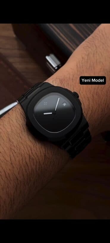 tək qaş: Yeni, Qol saatı, Patek Phillipe, rəng - Qara — 11