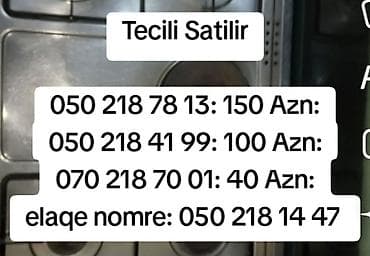 Nömrə: ( 050 ) ( 2187813 )
