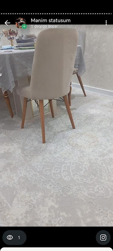 Qonaq otağı üçün, Qatlanmayan, rəng - Bej Stul — 1