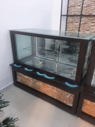 Vitrin soyuducu (şüşə vitrin) - Tip: üfüqi ön şüşəli vitrində