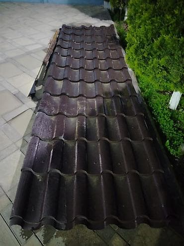 Metall kərpic formalı dam örtüyü panelləri - Material: polad əsaslı