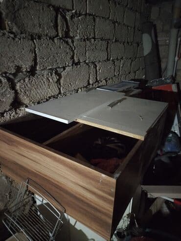 Qida məhsulları: Mətbəx divar şkafı - Material: laminat/LDSP korpus, ağ MDF/LDSP — 3