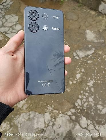 kontakt home redmi note 13: Redmi Note 13, 256 GB, rəng - Qara, İki sim kartlı — 3